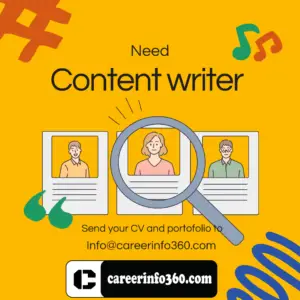 Online Content Writer Job