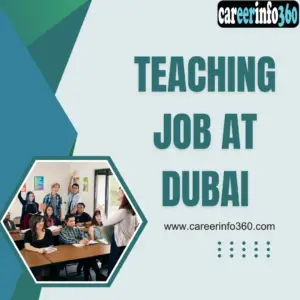 Teaching Job At Dubai