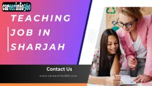 Teaching Job In Sharjah