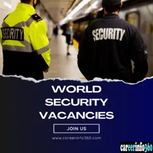 World Security Vacancies