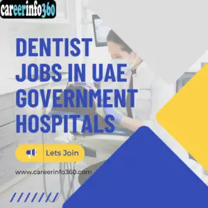 Dentist Jobs In UAE Government Hospitals