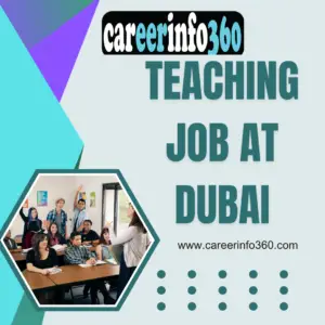 Teaching Jobs In Dubai For Freshers