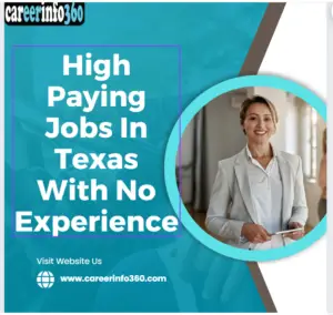 High Paying Jobs In Texas With No Experience