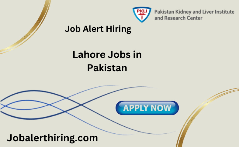 Lahore Jobs in Pakistan