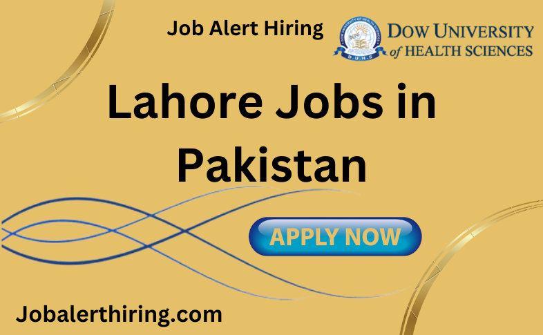 Lahore Jobs in Pakistan